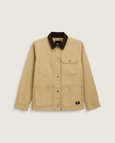 Women Vans Drill Chore Coat in Tan Brown