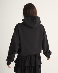 Women Vans Laced Up Retro Pullover Hoodie in Black