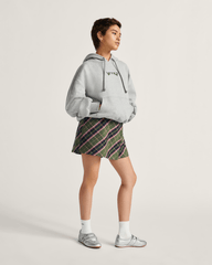Women Vans World Peace Retro Pullover Hoodie in Heather Grey