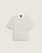 Women Vans Rugby Shirt in Marshmallow White
