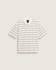 Women Vans Rugby Shirt in Marshmallow White