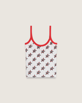 Women Vans Kiki Cami Tank Top in Racing Red