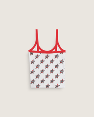 Women Vans Kiki Cami Tank Top in Racing Red