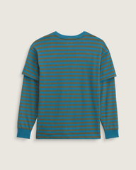 Women Vans Twofer Shirt in Stv Navy Blue