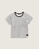 Women Vans Gracie Raglan T-Shirt in Blanc De Blanc White