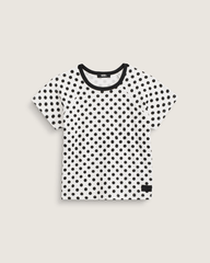Women Vans Gracie Raglan T-Shirt in Blanc De Blanc White