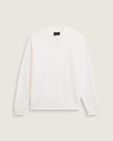 Women|Men Vans Navigate Long Sleeve Thermal Shirt in Egret White