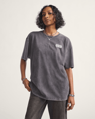 Women Vans Earthbound T-Shirt in Faded Black