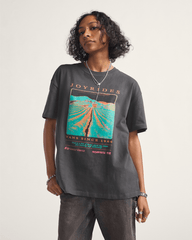 Women|Men Vans Honeyfields T-Shirt in Faded Black