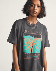 Women|Men Vans Honeyfields T-Shirt in Faded Black