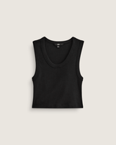 Women|Men Vans Drew Rib Tank Top in Black