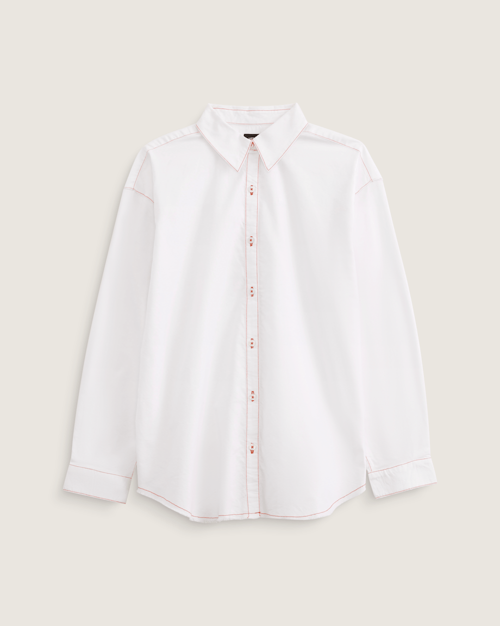 Women Vans Gillian Button Up Shirt in White
