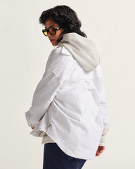 Women Vans Gillian Button Up Shirt in White