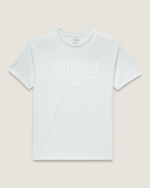 Women Vans Vintage Retro Isle T-Shirt in White Mint