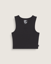 Women Vans Vans Script Tank Top in Black