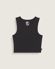 Women Vans Vans Script Tank Top in Black