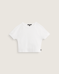 Women Vans Drew Baby T-Shirt in White