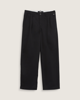 Women Vans Pleated Pants in Black