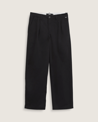Women Vans Pleated Pants in Black