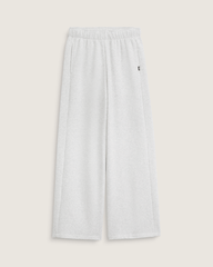 Women Vans Drop V Sweatpants in White Heather