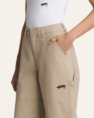 Women Vans OTW by Vans X HommeGirls Pant in Cornstalk Khaki Brown