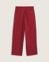 Women|Men Vans Ronnie Track Pants in Bordeaux Red