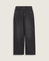 Women Vans Sirelle 5 Pocket Denim Puddle Pants in Black