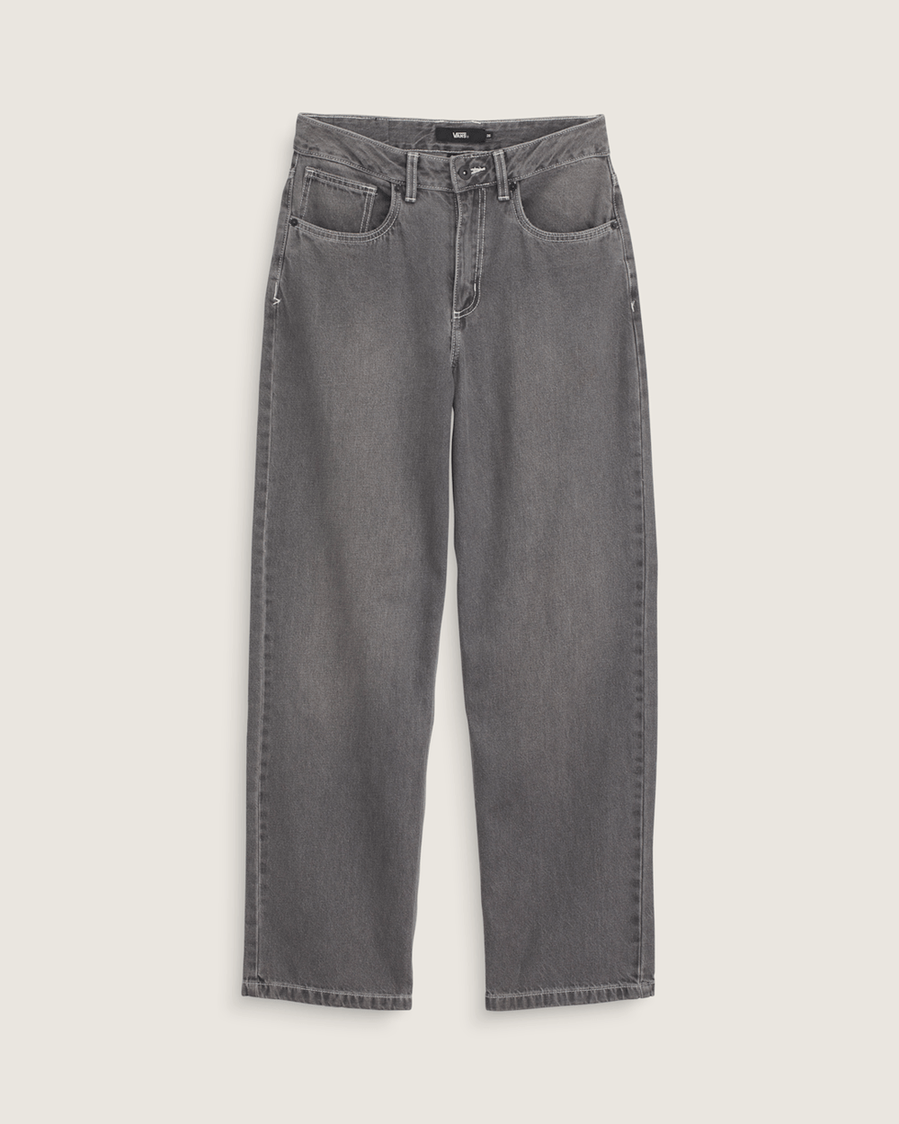 Women Vans Sirelle 5 Pocket Puddle Pants in Wash Grey