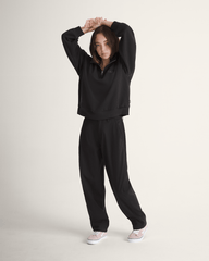 Women Vans Clifton Barrel Pants in Black