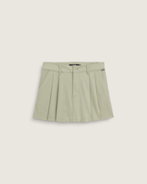 Women Vans Authentic Chino Mini Skirt in Soft Sage Green