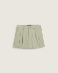 Women Vans Authentic Chino Mini Skirt in Soft Sage Green
