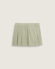 Women Vans Authentic Chino Mini Skirt in Soft Sage Green