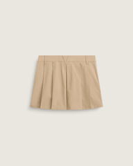 Women Vans Authentic Chino Mini Skirt in Incense Brown