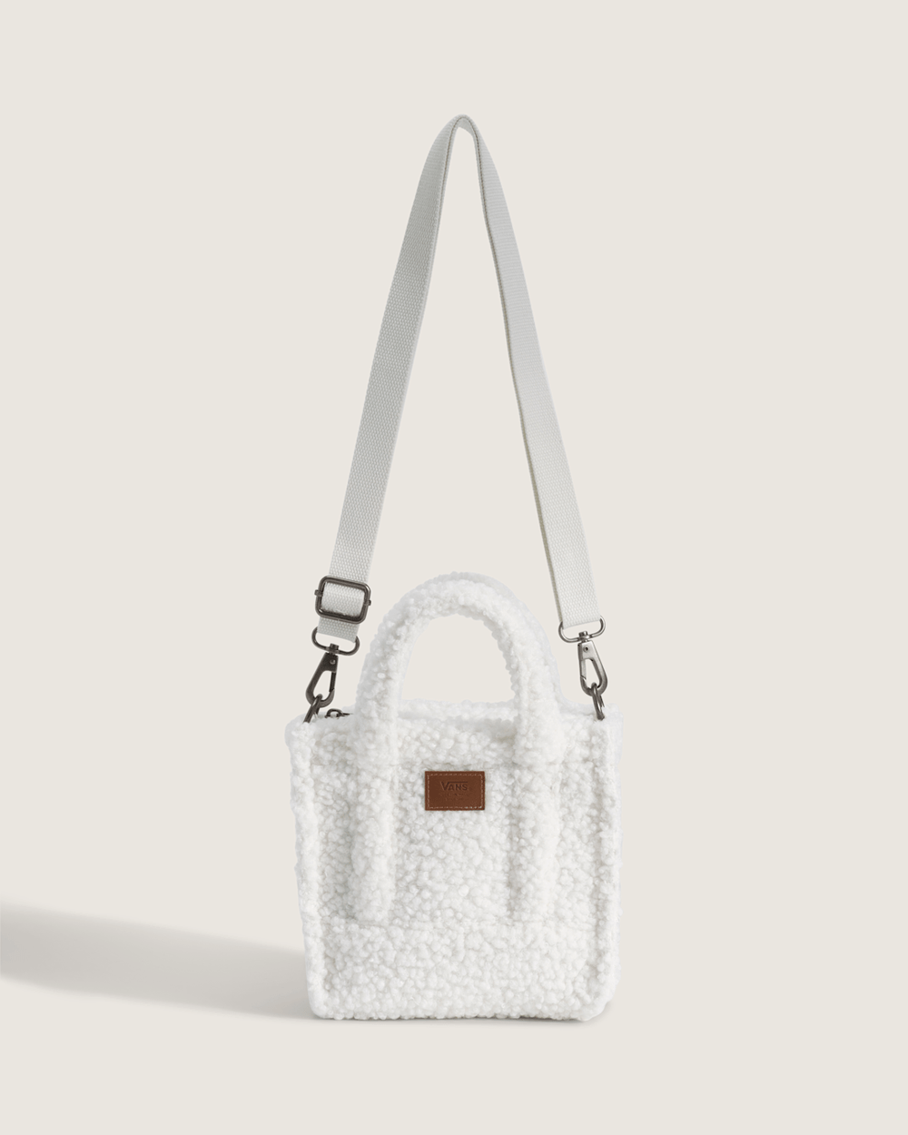 Women|Men Vans Lil Pergs Tote Bag in Marshmallow White