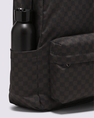 Women|Men Vans Old Skool Checkerboard Backpack in Checkerboard Black / Charcoal Grey