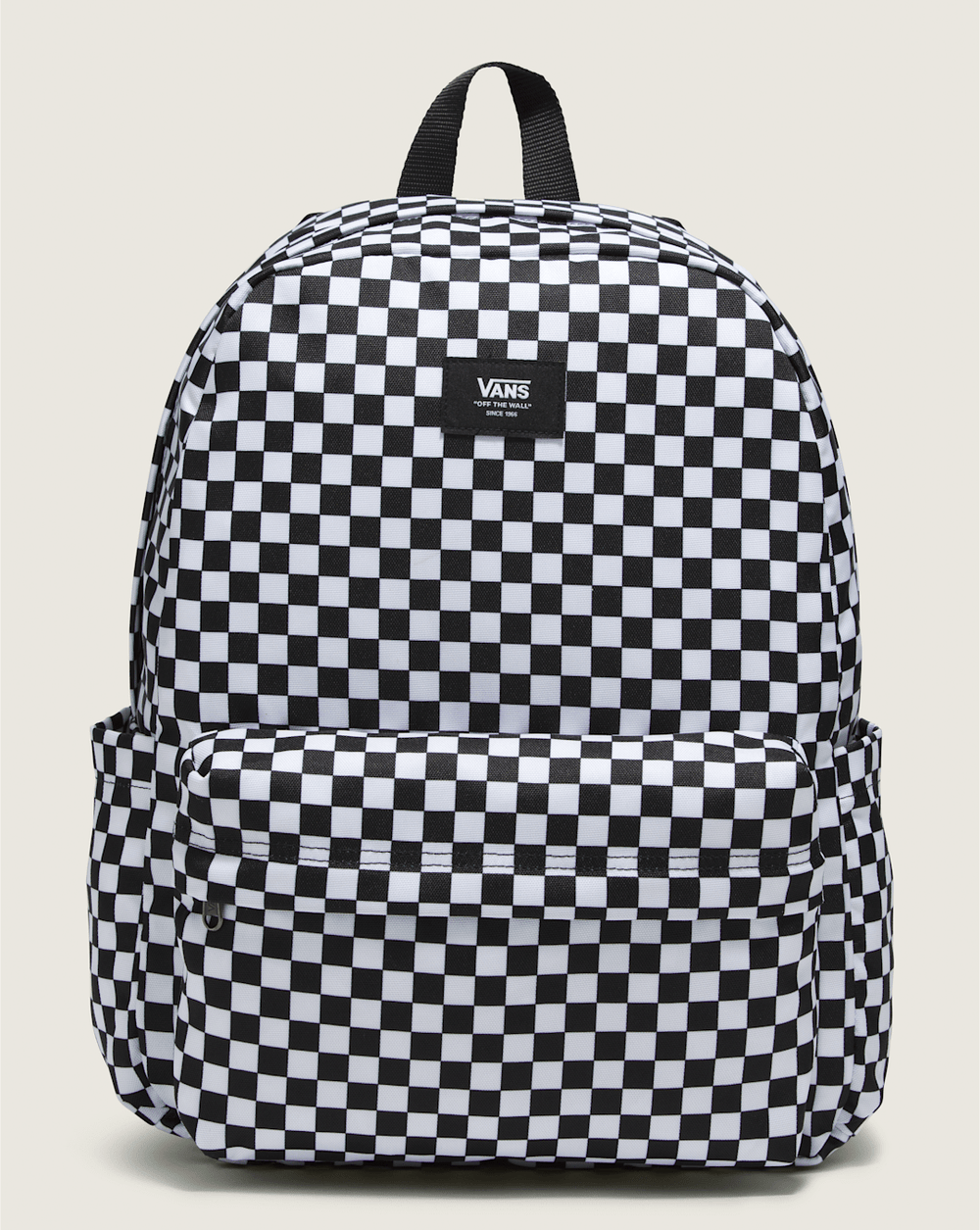 Women|Men Vans Old Skool Checkerboard Backpack in Checkerboard Black / White