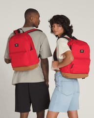Women|Men Vans Old Skool Sport Backpack in Racing Red