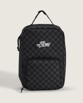 Women|Men|Kids Vans Kids Checkerboard Old Skool Lunch Bag in Charcoal Black