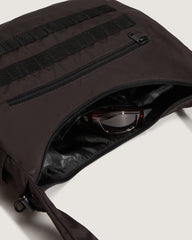 Women|Men Vans Offshoot Messenger Bag in After Dark Brown