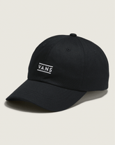 Women|Men Vans Half Box Curved Bill Jockey Hat in Black
