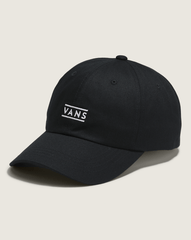 Women|Men Vans Half Box Curved Bill Jockey Hat in Black