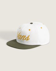 Women|Men Vans Gotsie Snapback Hat in Dried Kelp Green
