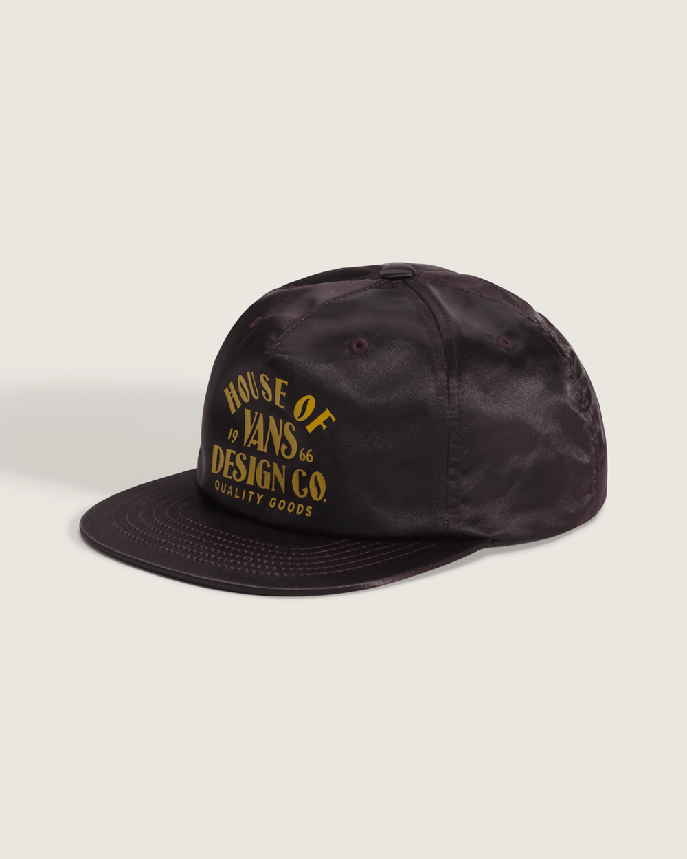 Women|Men Vans Vans HOV Snapback Hat in Dark Port Red