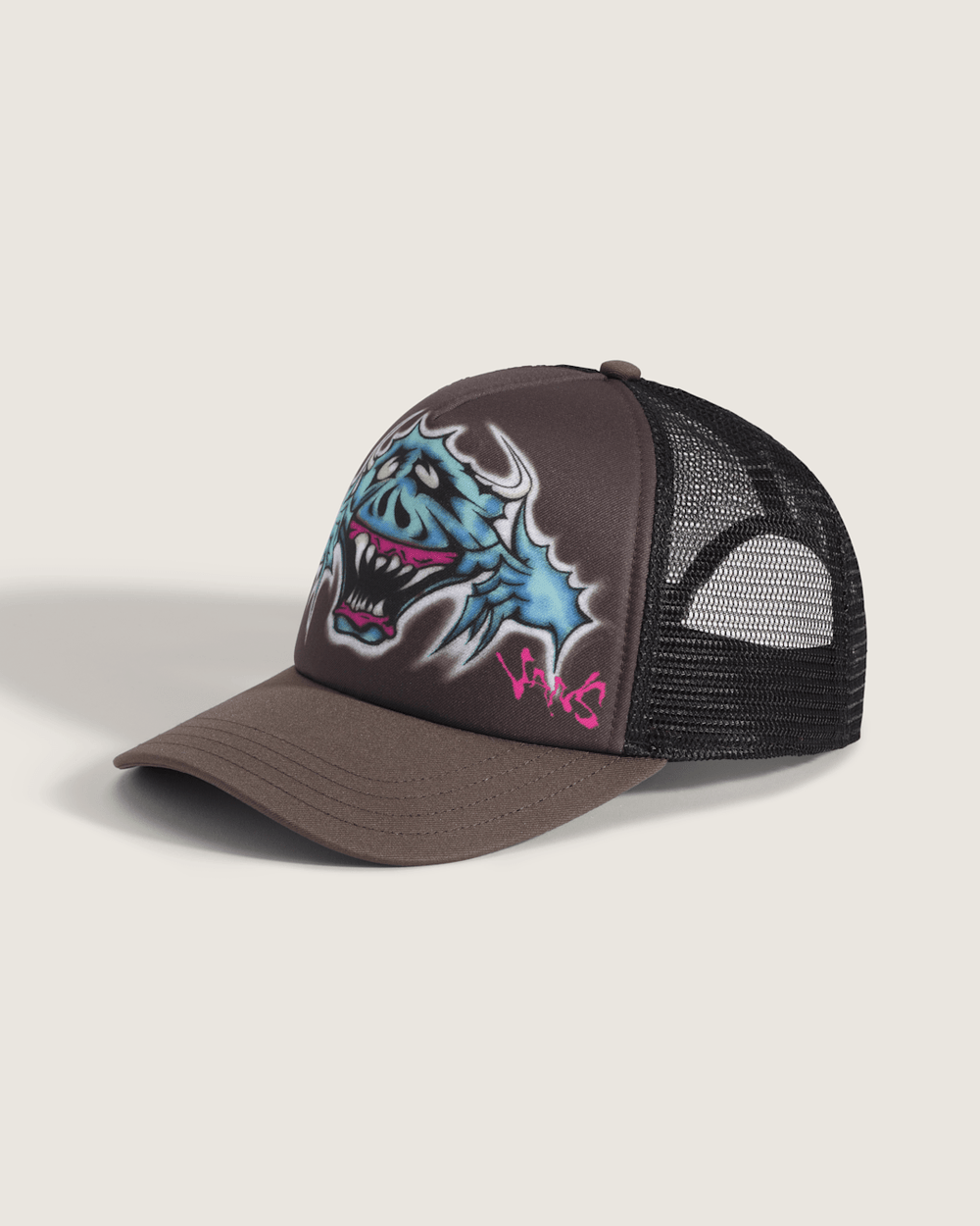 Women|Men Vans Wyman Trucker Hat in Coal Brown