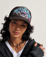 Women|Men Vans Wyman Trucker Hat in Coal Brown