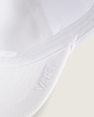 Women|Men Vans Premium Trucker Hat in Egret White