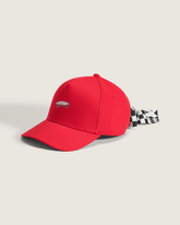 Women|Men Vans Bow Back Hat in Racing Red