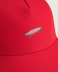 Women|Men Vans Bow Back Hat in Racing Red