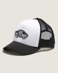 Women|Men|Kids Vans Kids Classic Patch Trucker Hat in Black / White