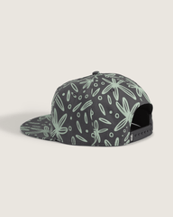 Women|Men Vans Havenrock Snapback Hat in Grey Olive Green